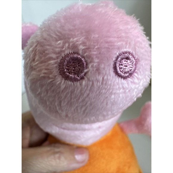 Peppa Pig Stuffed Animal Doll 2022 ABD Ltd Just Play Small 8" Toy Pink Orange - Picture 10 of 13
